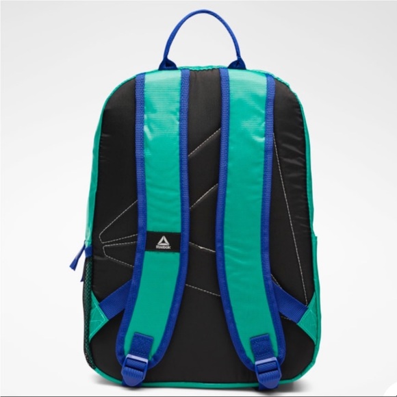 NWT! Reebok Lunchbox Backpack Green / Blue One Size Reebok - Picture 2 of 8